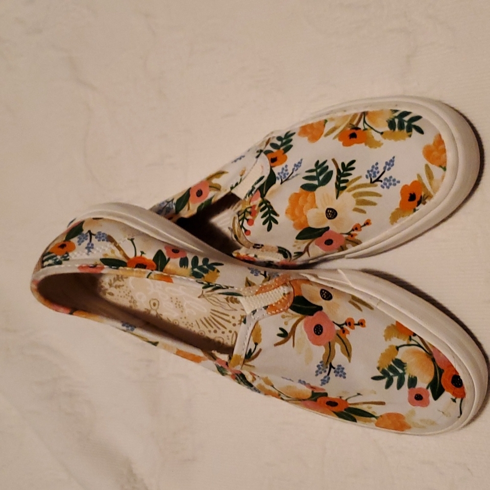 Keds Rifle Paper floral sneaker 7